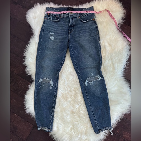 Lucky Brand Ava Mid-Rise Blue Denim Jeans - Picture 10 of 14
